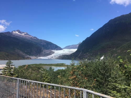 Mendenhall Glacier (view near visitor's center).